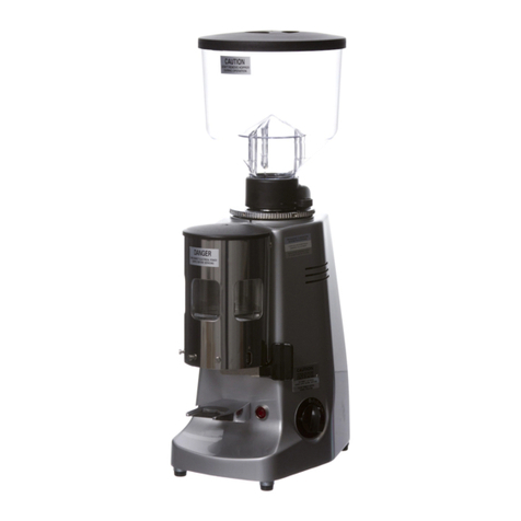 Mazzer Grinder-Doser MAJOR user manual Mazzer Grinder-Doser MAJOR user manual