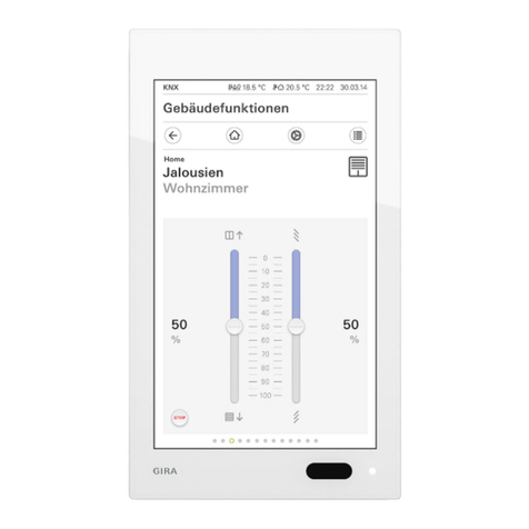 Gira G1 User manual