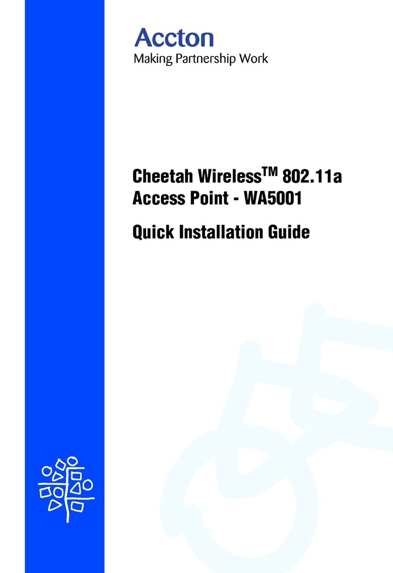 Accton Technology WA5001 Quick installation guide