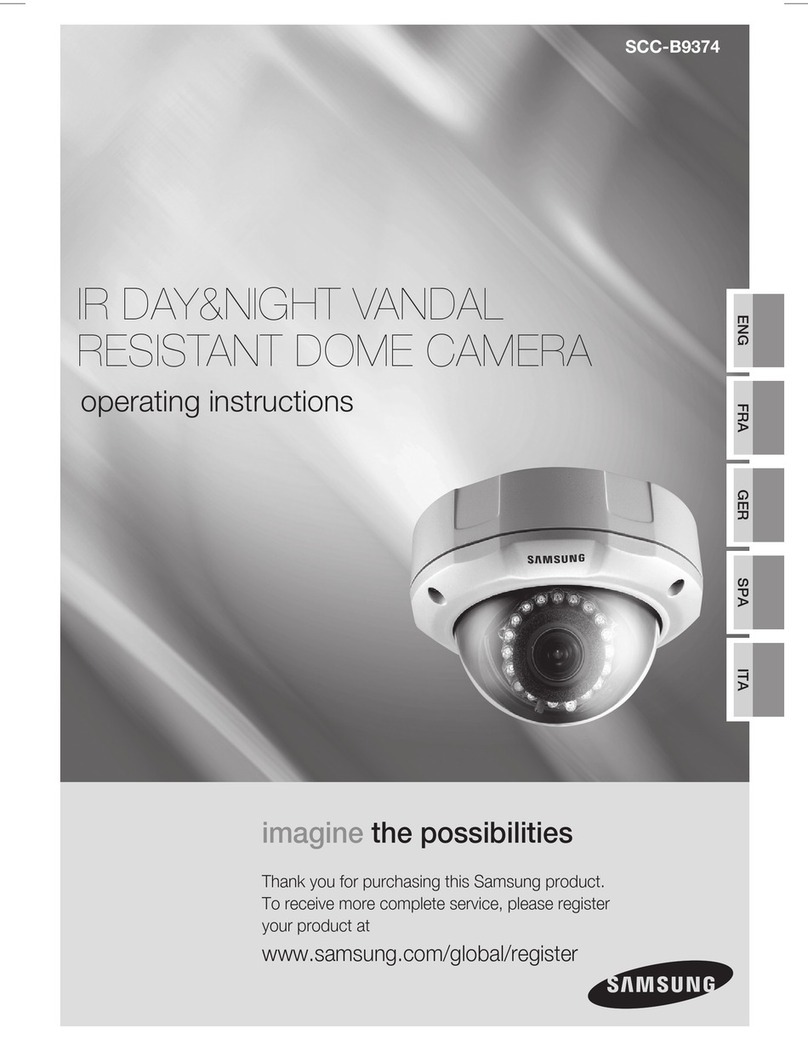 Samsung SCC-B9374 User manual