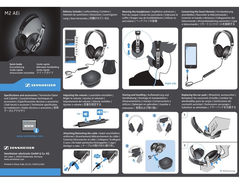Sennheiser M2 AEi quick guide