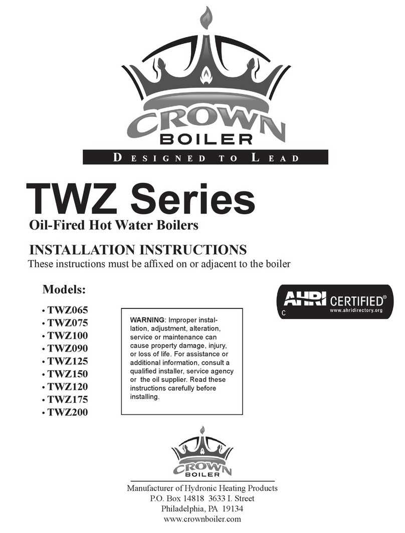 Crown TWZ065 User manual