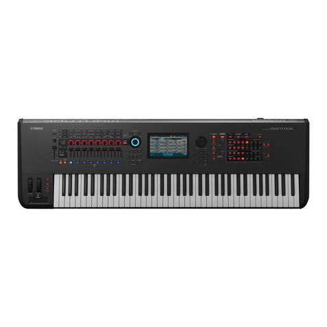 Yamaha Montage 7 User manual