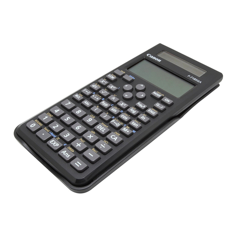 Canon F-718SGA Calculation examples