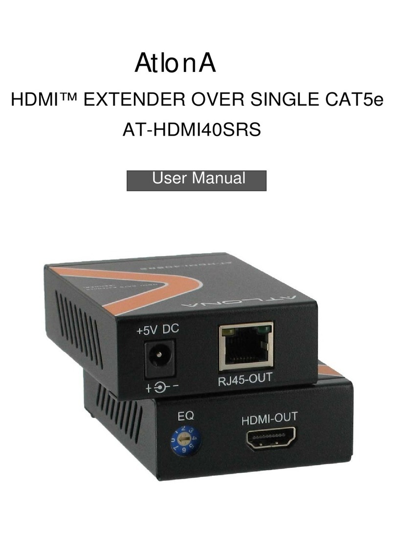 Atlona AT-HDMI40SRS user manual