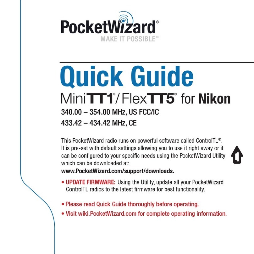 Pocket Wizard Mini TT1 quick guide