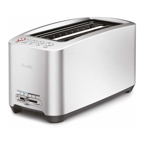 Breville the Smart Toast BTA830 User manual