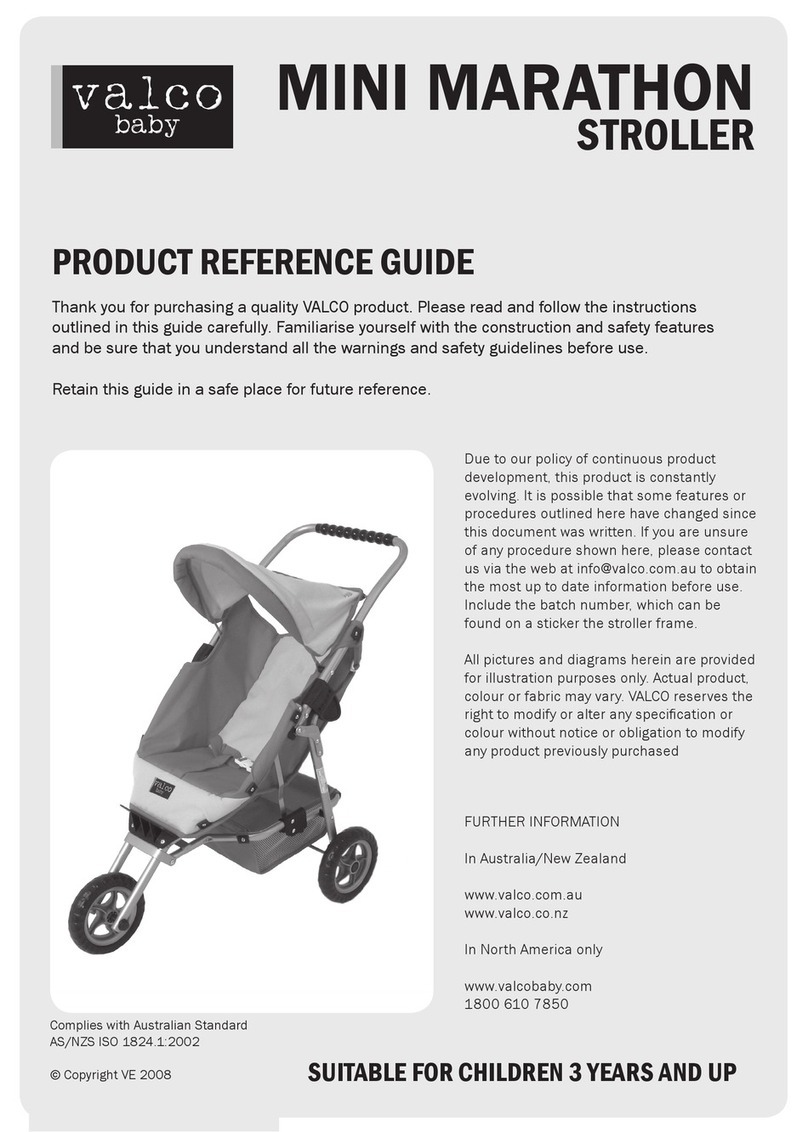 VALCOBABY Mini Marathon Installation and operation manual