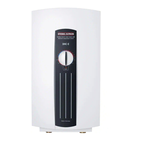 STIEBEL ELTRON DHC-E 8/10 Instruction Manual STIEBEL ELTRON DHC-E 8/10 Instruction Manual
