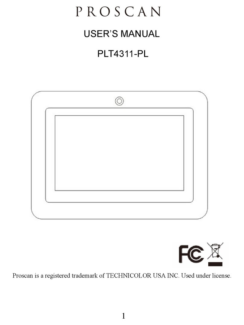 ProScan PLT4311-PL User manual