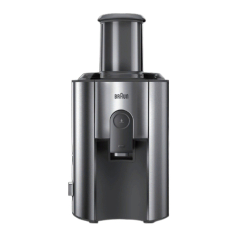 Braun Multiquick 7 User manual