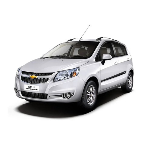 Chevrolet Sail Hatchback Petrol owner's manual
