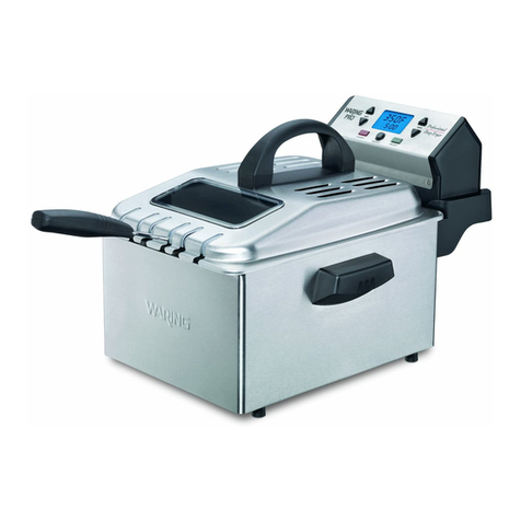 Waring PRO DF280 instruction manual