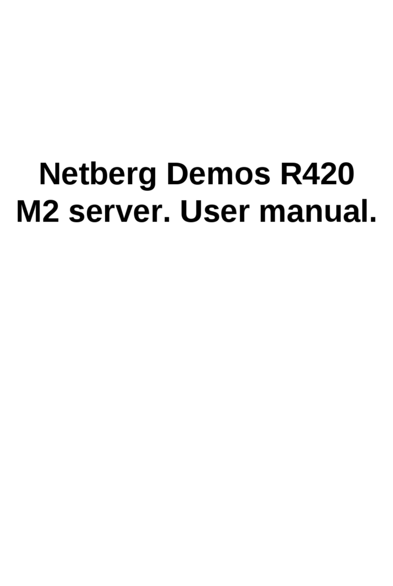 Netberg Demos R420 M2 user manual