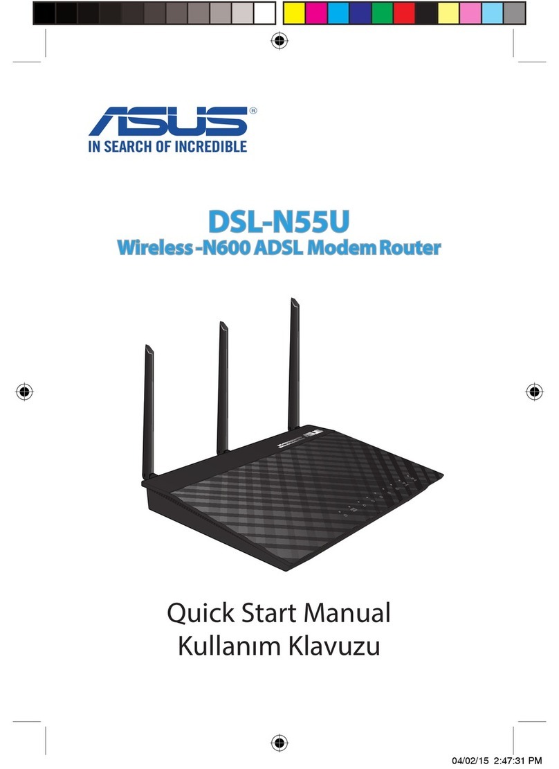 Asus DSL-N55U Instruction manual