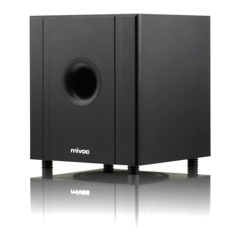 mivoc SW 1100 A owner's manual