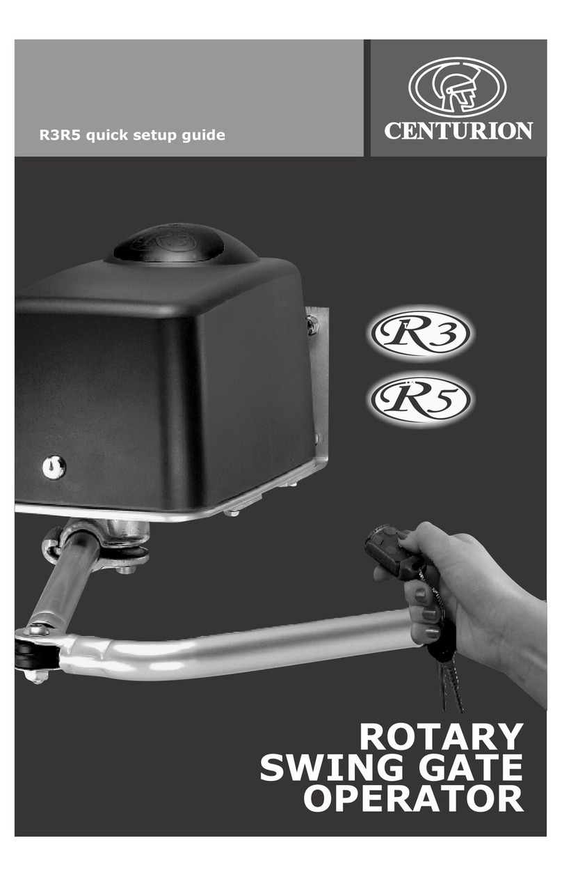 Centurion R3R5 User manual Centurion R3R5 User manual