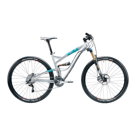Yeti Cycles SB95 2012 User manual