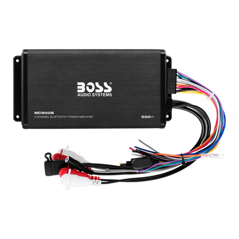 BOSSCO MC900B User manual