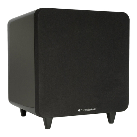 Cambridge Audio minx X200 installation guide