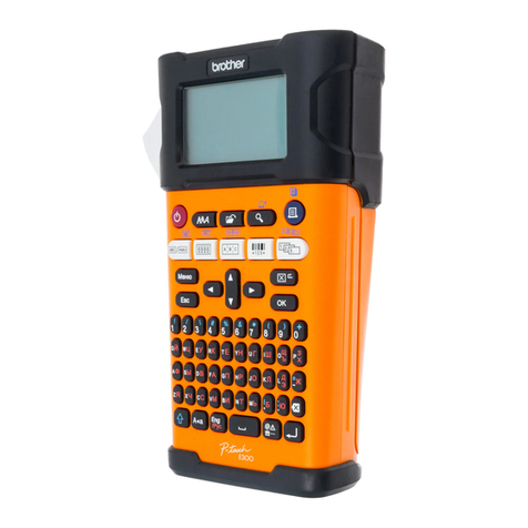 Brother PT-E300 User manual