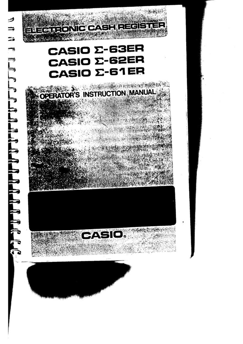 Casio E-63ER Assembly instructions
