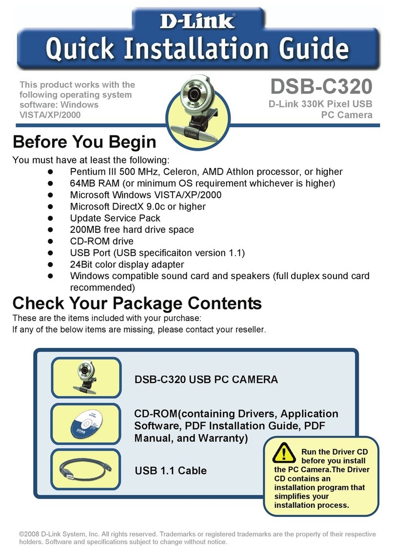 D-Link DSB-C320 User manual
