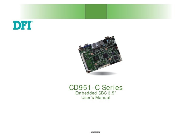 DFI CD951-C Series User manual