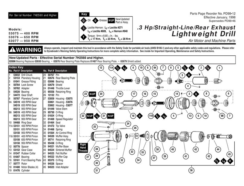 Dynabrade 53075 User guide Dynabrade 53075 User guide