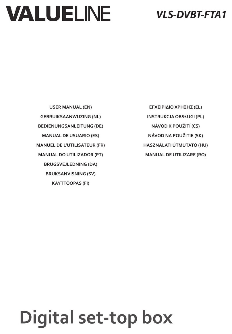 Valueline VLS-DVBT-FTA1 User manual