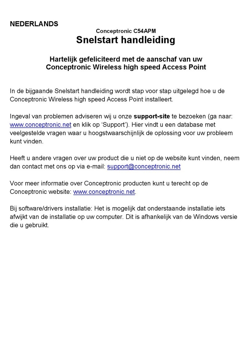 Conceptronic C54APM User manual