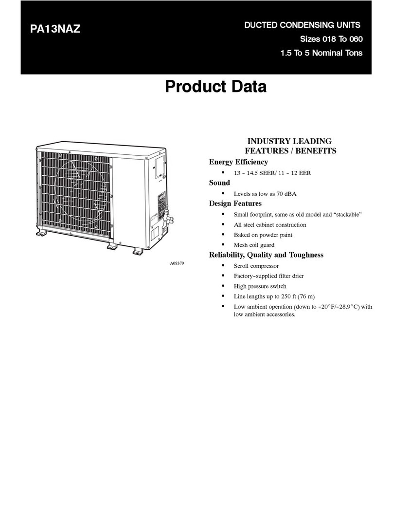 Payne PA13NAZ Operation manual