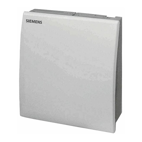 Siemens QFA2000 User manual Siemens QFA2000 User manual