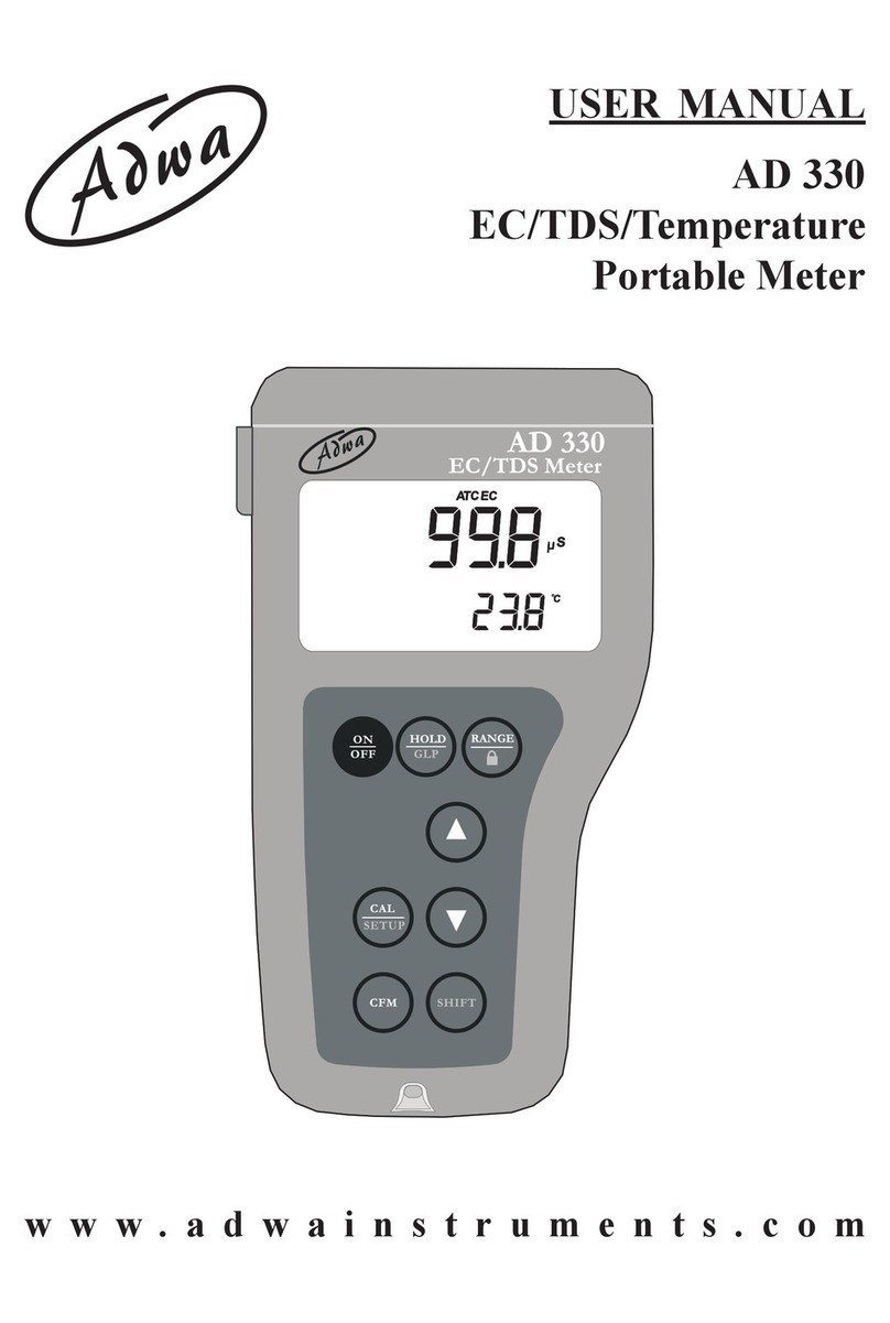 ADWA AD330 User manual