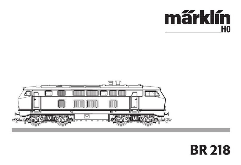 marklin BR 218 User manual marklin BR 218 User manual