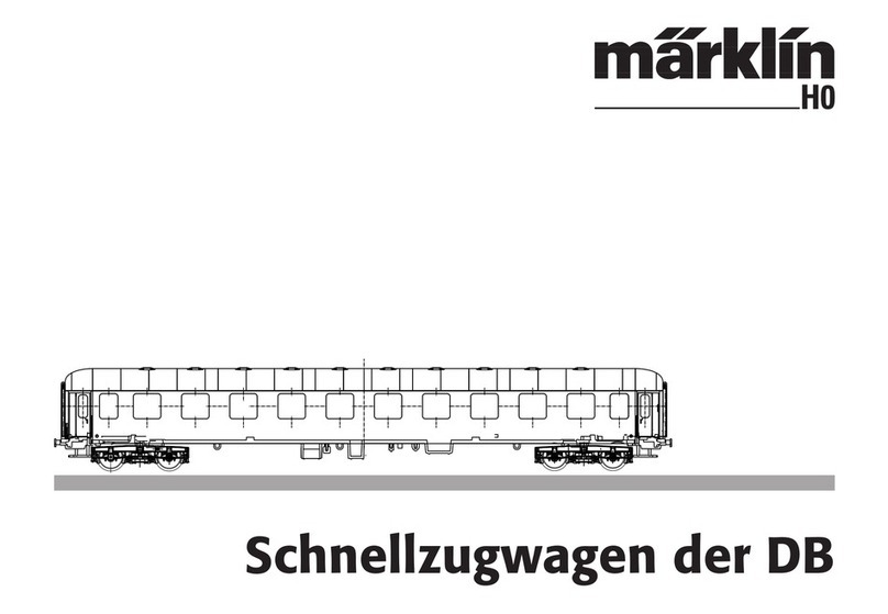marklin Schnellzugwagen der DB User manual