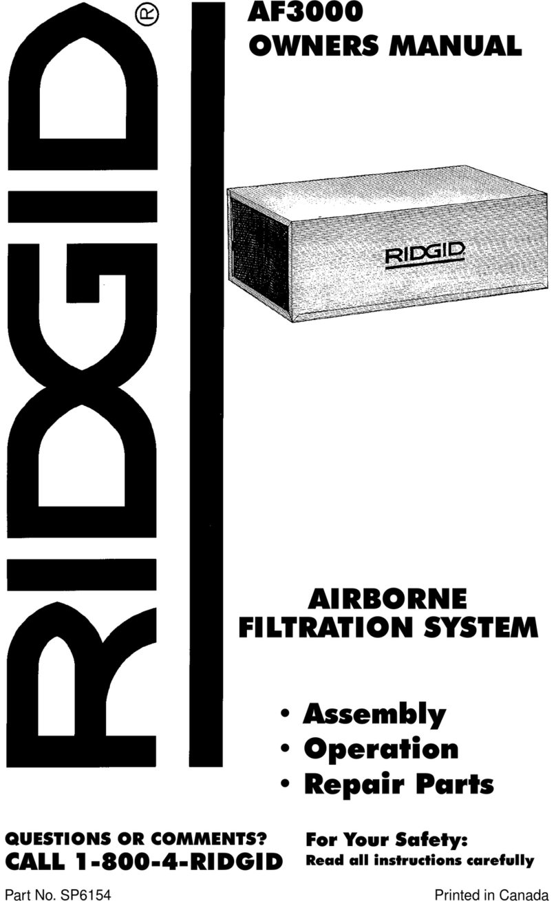 RIDGID AF3000 owner's manual RIDGID AF3000 owner's manual