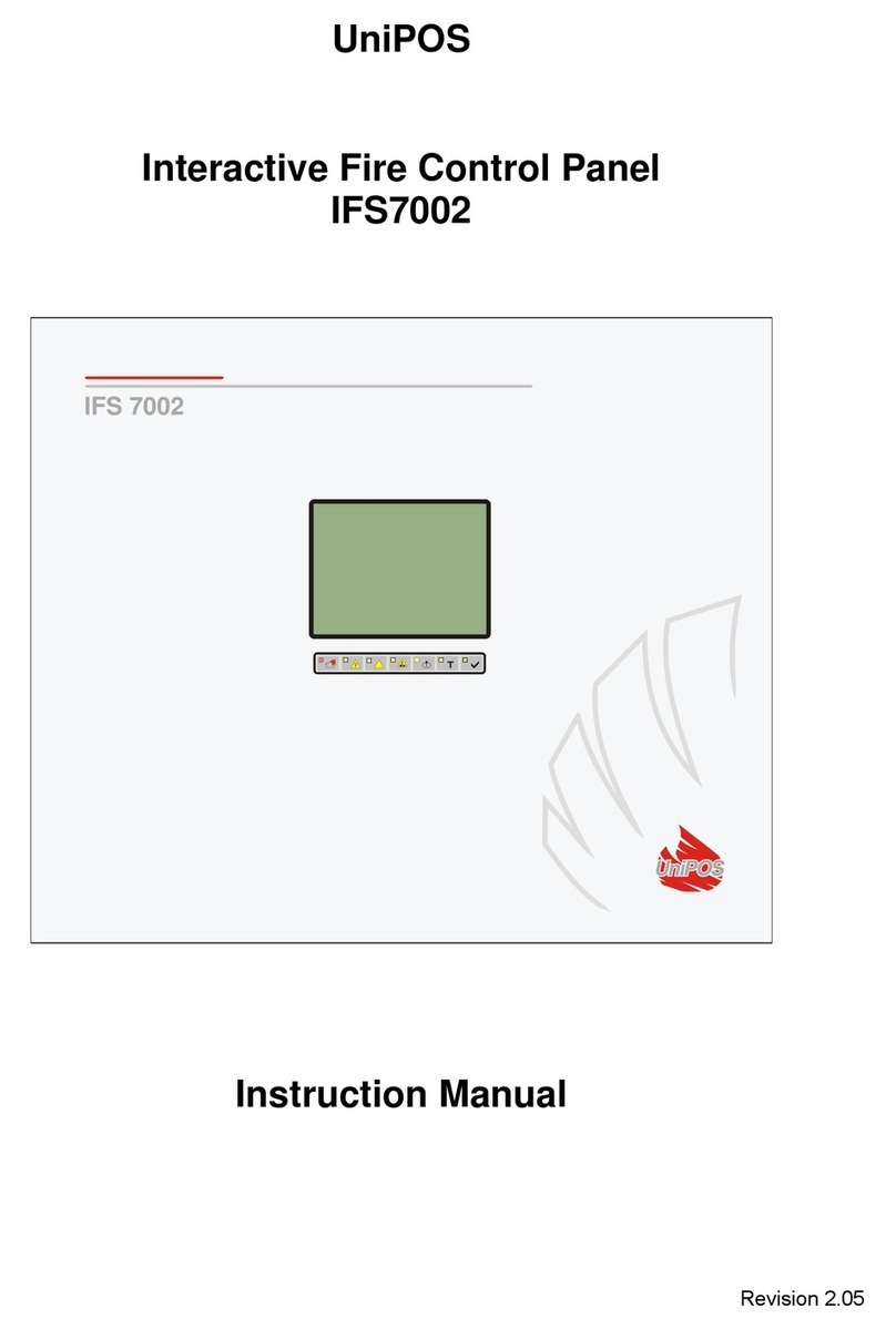 UniPOS IFS7002 instruction manual