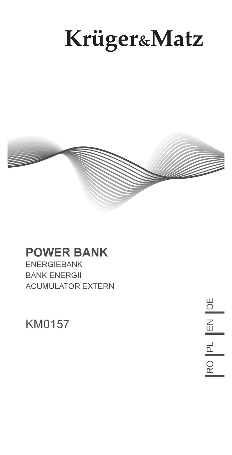 Kruger&Matz KM0157 owner's manual