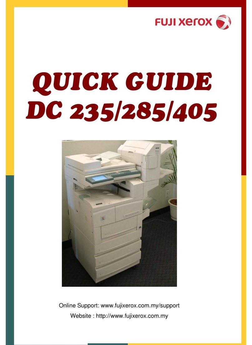 Fuji Xerox DC 235 User manual
