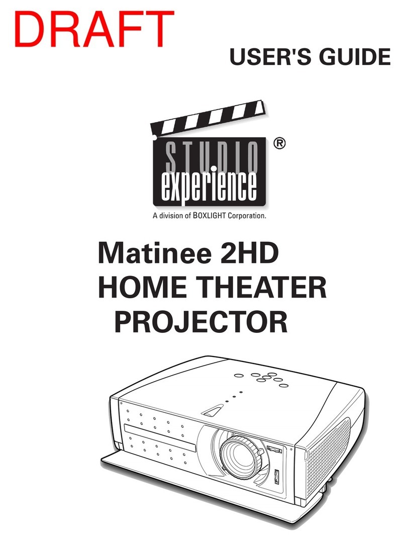 BOXLIGHT Studio Experience Matinee 2HD user guide