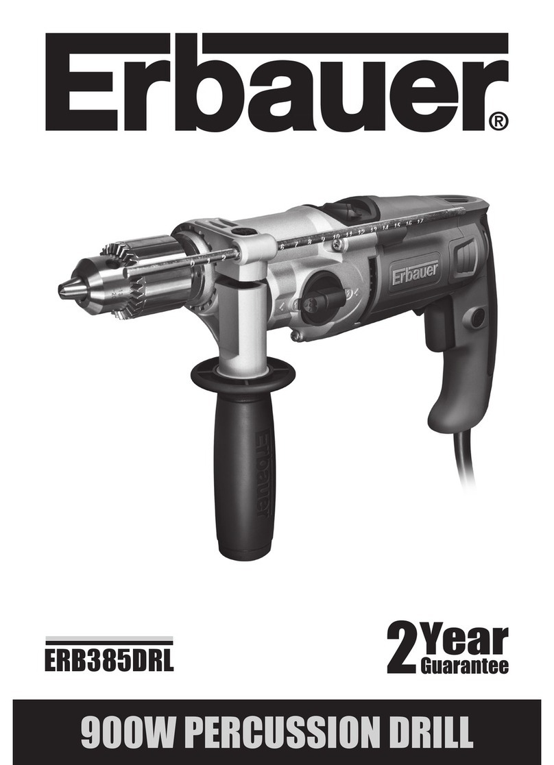 Erbauer ERB385DRL User manual Erbauer ERB385DRL User manual