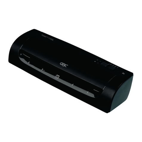 GBC fusion 1100L How to use