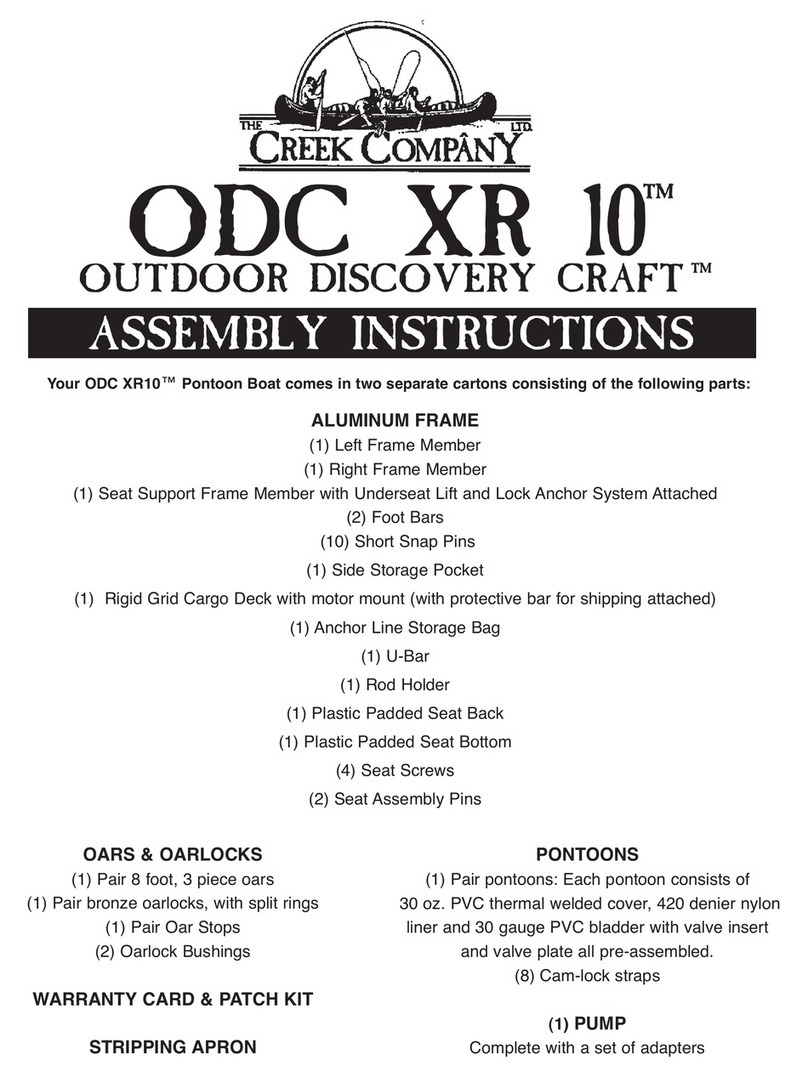 Creek Company ODC XR 10 User manual
