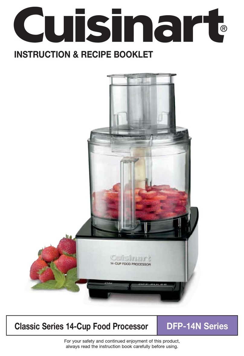 Cuisinart DFP-14N Series Operational manual