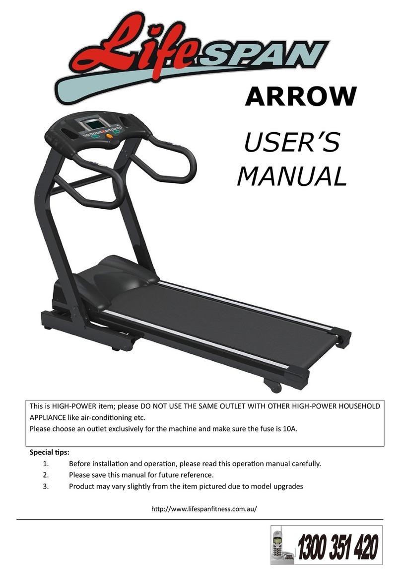 Life Span ARROW User manual