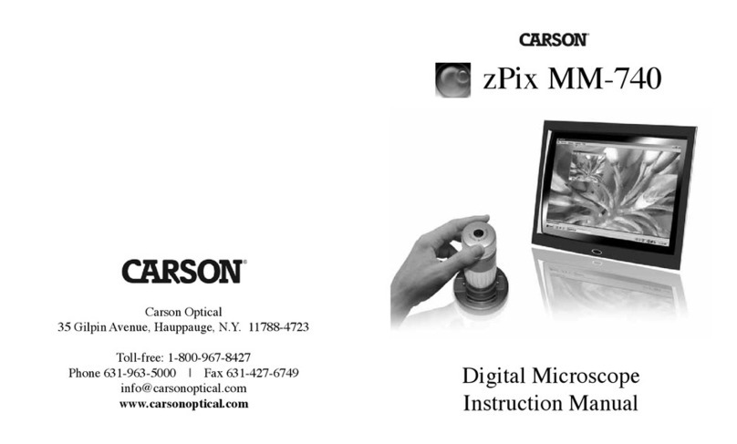Carson zPix MM-740 instruction manual