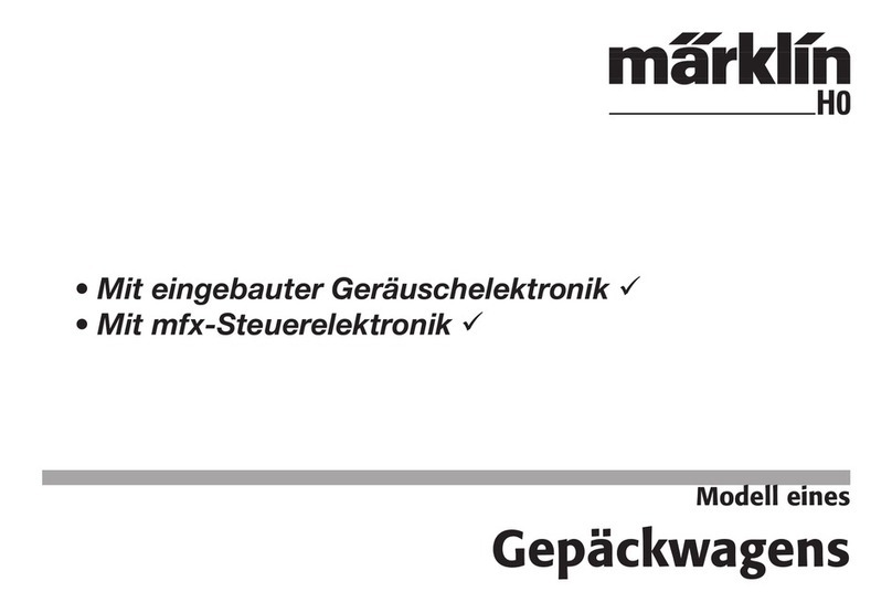 marklin Gepäckwagens User manual marklin Gepäckwagens User manual
