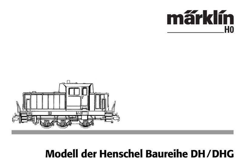 marklin Henschel Baureihe DH user manual