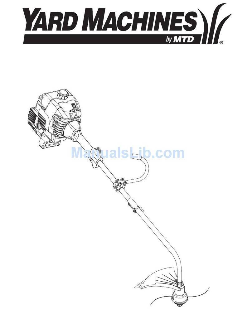 Yard Machines Y725 User manual